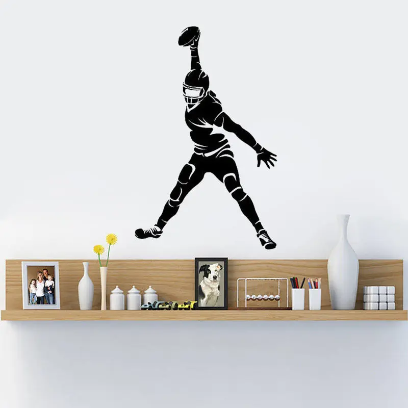 

Wall Sticker Rugby Sport American Football Wall Decor Wall Decor Sport Wall Art