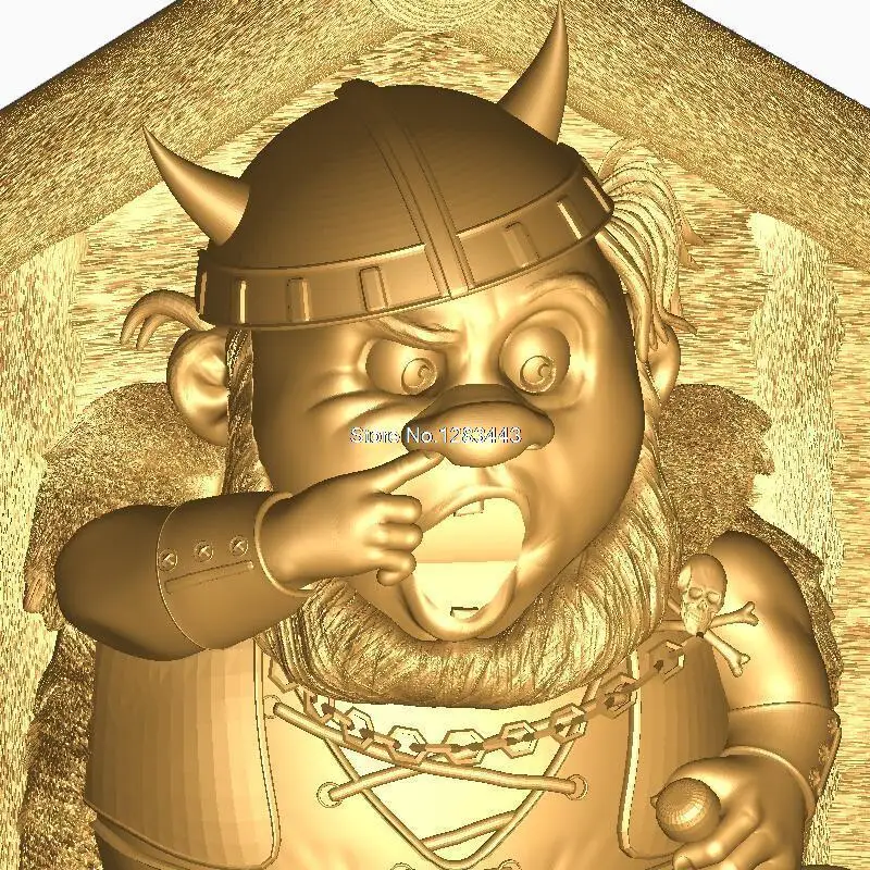 Рельеф Gnom 3d модели STL для ЧПУ формат модель stl рельеф artcam vectric aspire|stl relief|3d model stlmodel |