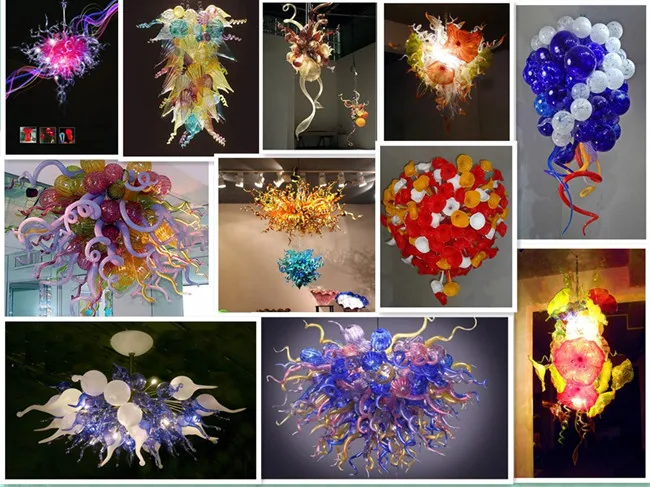 

Modern Custom made Clear Murano Glass Crystal Chandelier