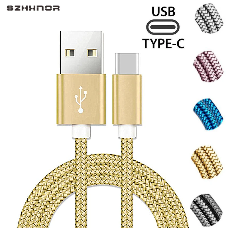 Зарядное устройство USB Type-C для Samsung Galaxy Note 8 S8/S9 A3/A5/A7 2017 A7/A8 2018 0 2 м длина 1/2 |