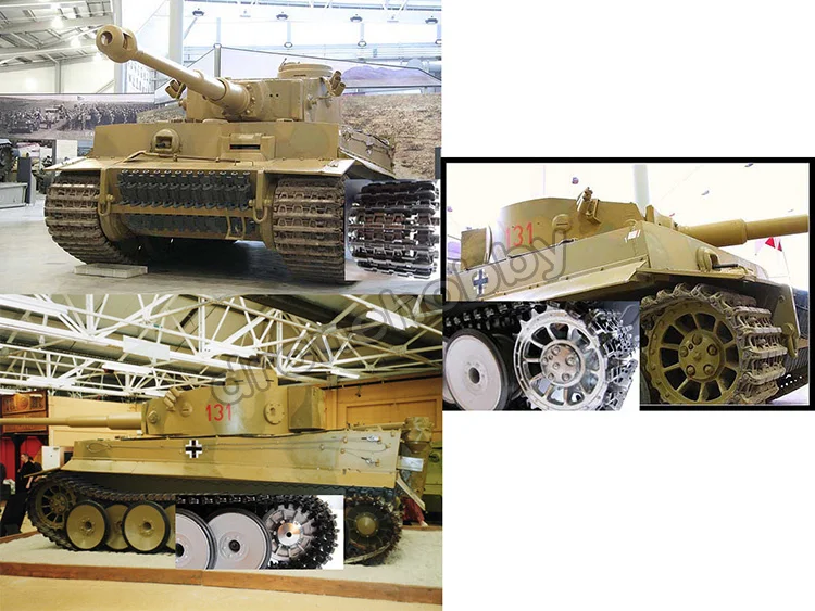 Mato 1:16 Немецкий тигр пульт дистанционного управления бак Henglong 3818 металлический Трак приводного колеса индукционный подшипник колеса