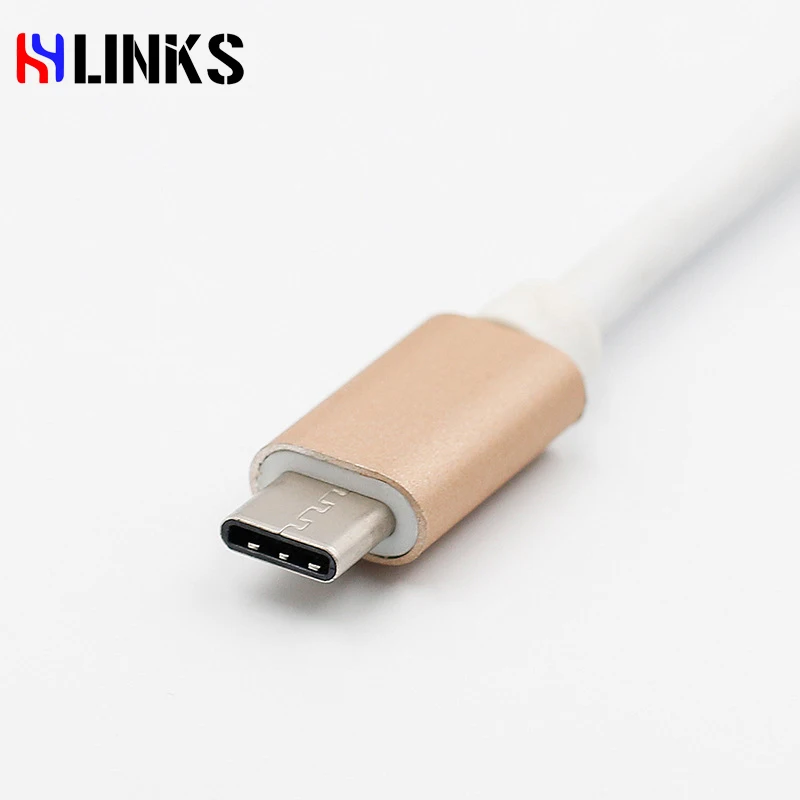 Портативный 4 Порты и разъёмы Тип usb C 3 1 Multi адаптер USB 0 концентратора Металл