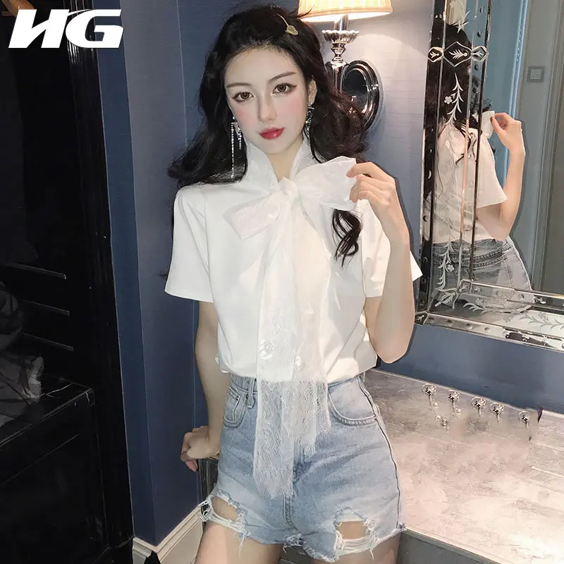 [HG] 2019 весенне летняя корейская модная Новая женская однотонная Повседневная