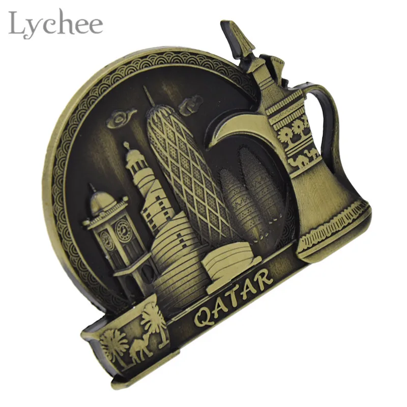 Lychee Life Катар туристический сувенир магнит на холодильник наклейка наклейки