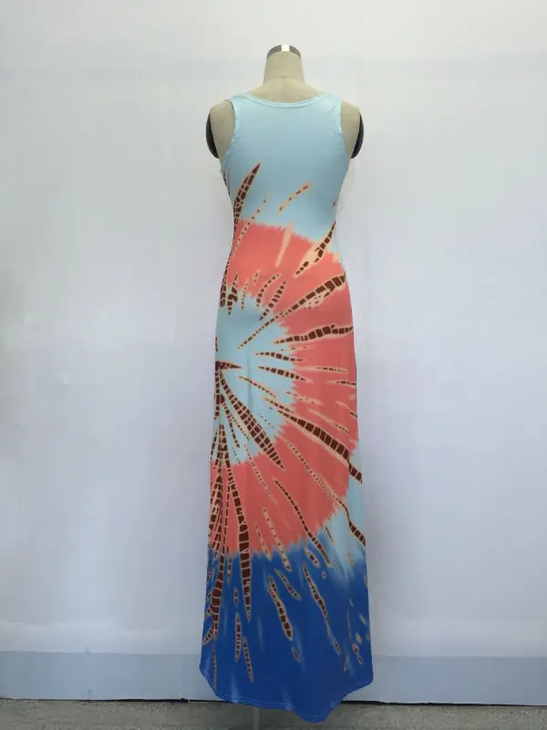 2016 хит продаж повседневное облегающее длинное платье без рукавов летнее женское