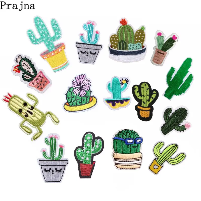 Вышитая аппликация в виде кактуса Барбара фига|iron on patches|iron onclothes stickers |