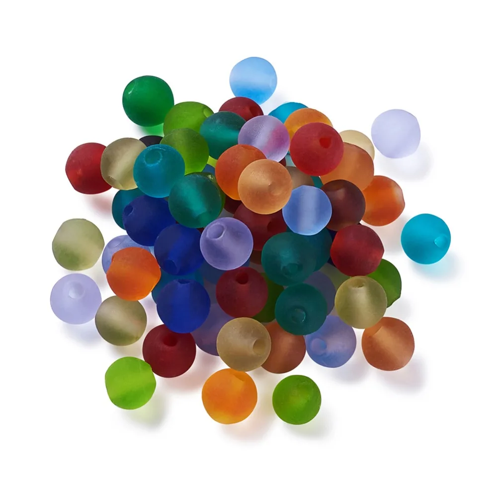 Круглые лампочки 8 мм лампочка разноцветные отверстие: 2 | Украшения и аксессуары