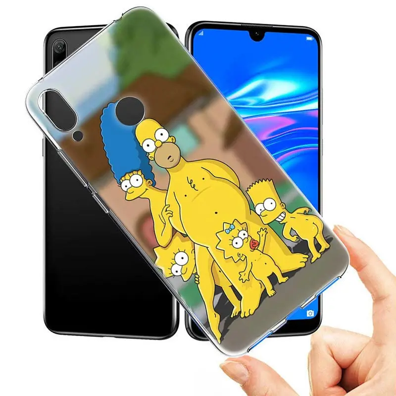 Популярный Мягкий силиконовый чехол для телефона Homer Simpson для huawei mate 10 20 Lite Pro Enjoy 9S Y9 Y7 Y6 Y5 Pro Модный чехол