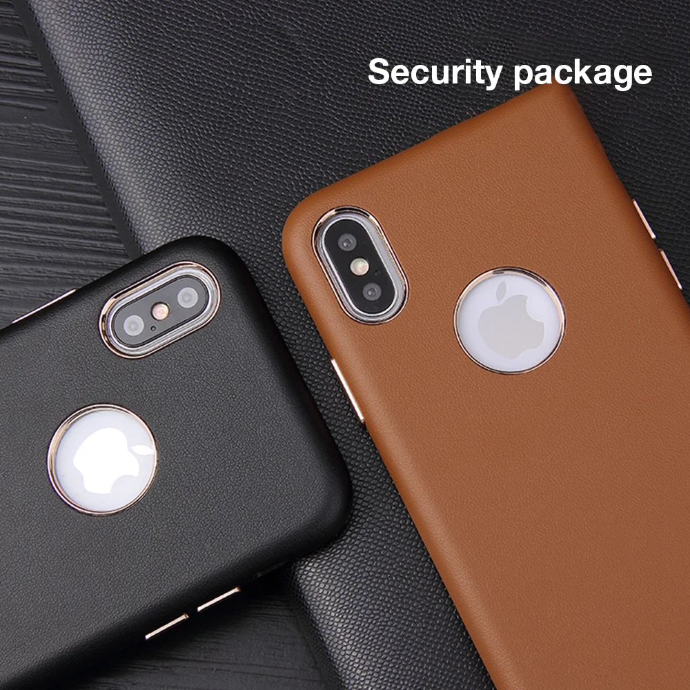 Кожаный чехол в стиле ретро для iPhone X XS MAX XR 8 7 Plus 6 6 S, бархатный чехол с логотипом, чехол с отверстием для iPhone 6 Plus, тонкий противоударный чехол, Fundas