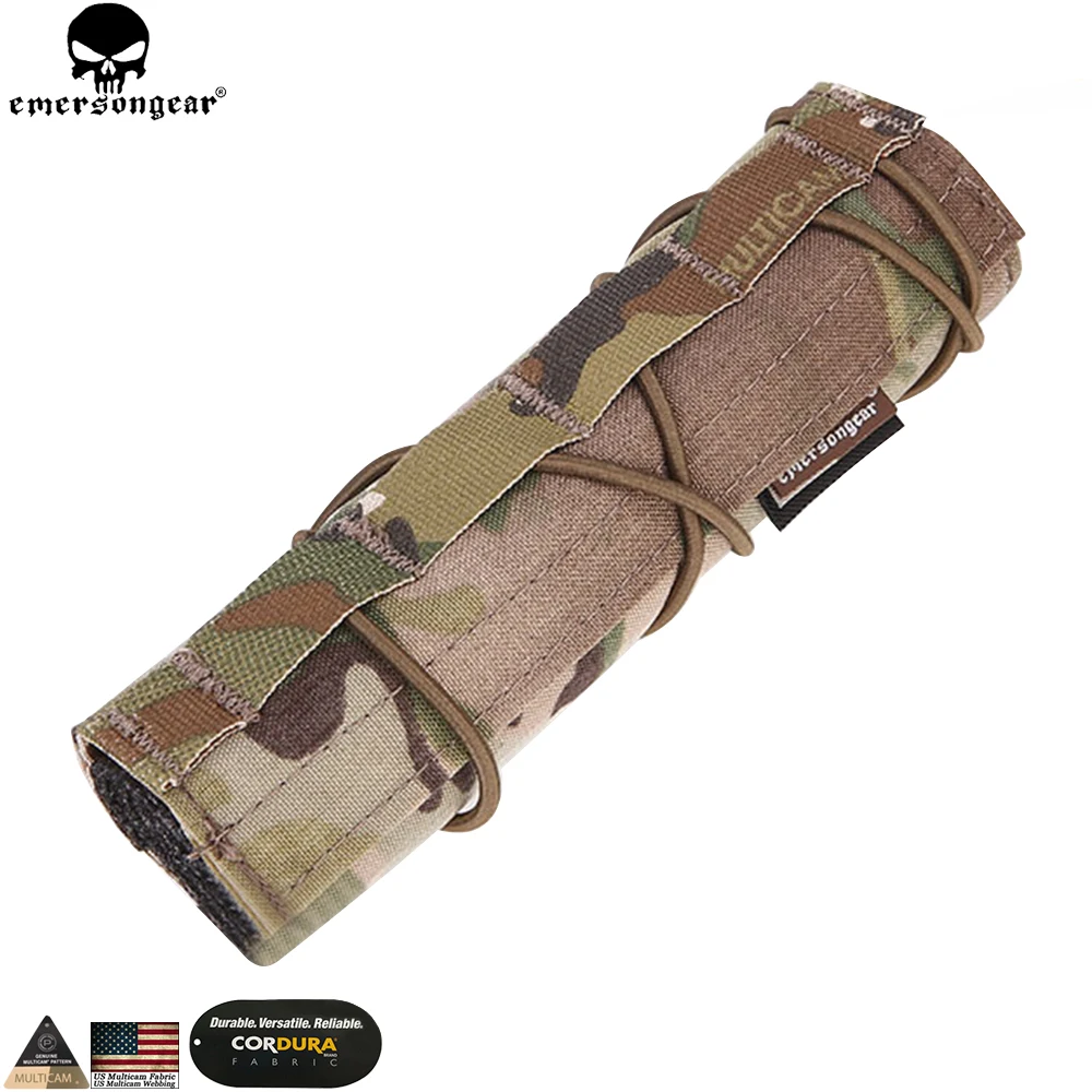 Emerson 18 см Airsoft крышку подавитель Охотничий Тактический оружейные аксессуары для