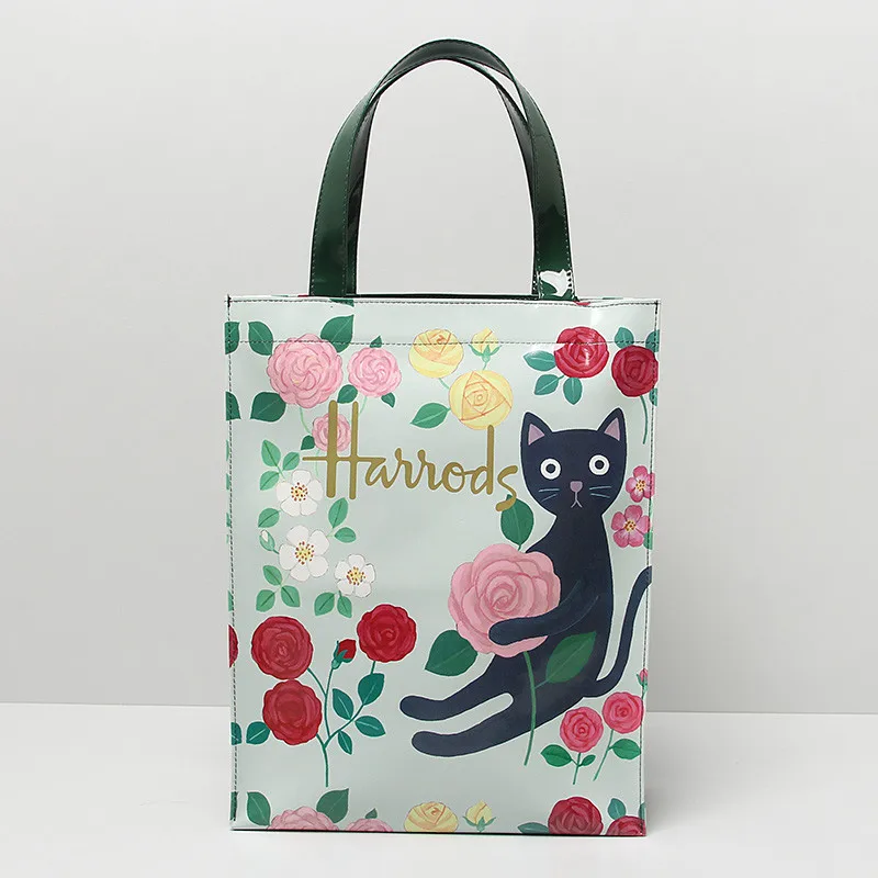 New 2019 European fashion PVC large capacity waterproof shopping bag handbags women's shoulder | Багаж и сумки