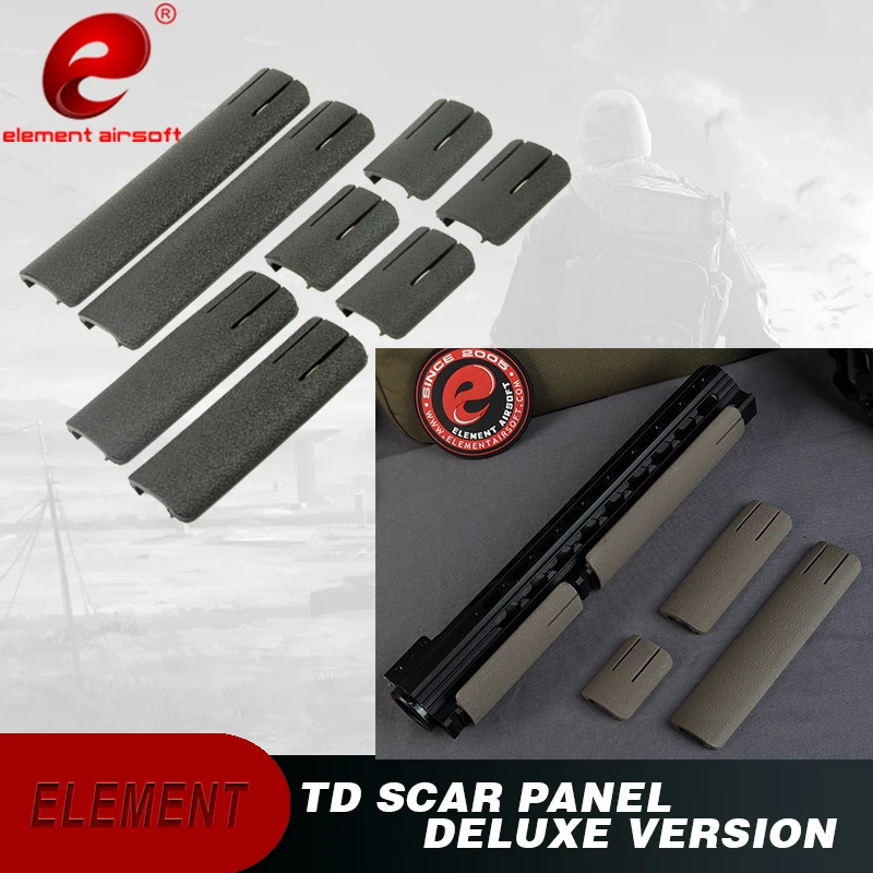 

Элемент TD шрам панель делюкс версия для Picatinny Weaver Rail Cover Аксессуары для оружия EX339