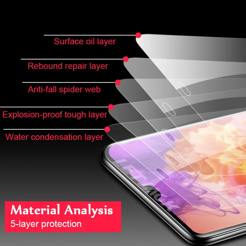 Мягкая гидрогелевая 3d-пленка с полным покрытием для Mate 20X Pro Nova 3 3e 2 Plus защитная