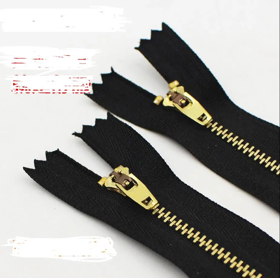 No. 3 copper zipper jeans/casual pants 8 10 12 13 15 18 to 20 cm Men's and women's clothing | Дом и сад