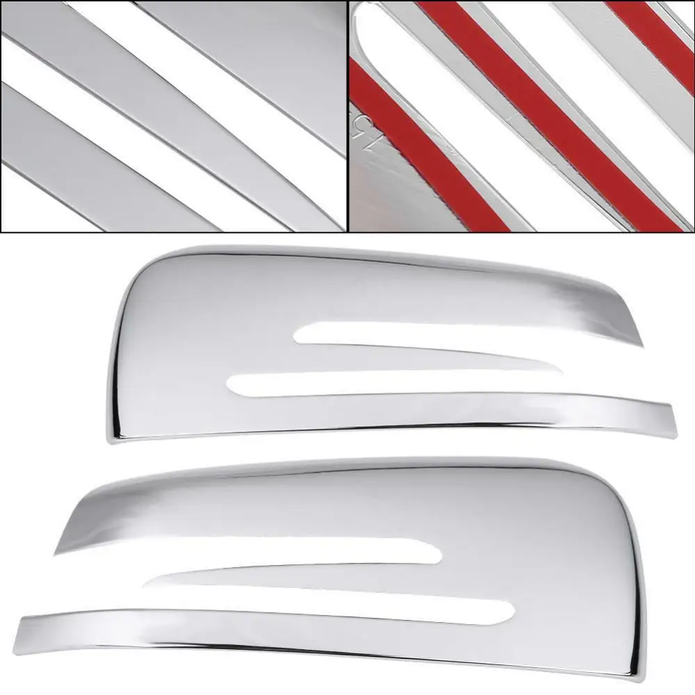 ABS Material Car Rearview Mirror Chrome Cover Trim For Mercedes-Benz Old E-Class / GLK/GLA200 | Автомобили и мотоциклы