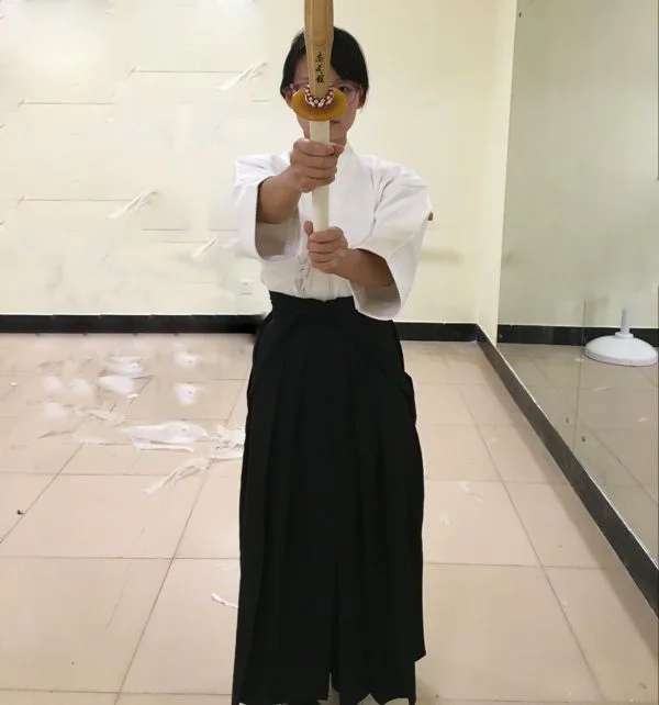 Унисекс Одежда для Кендо костюмы хакама Хапкидо комплекты одежды высшего