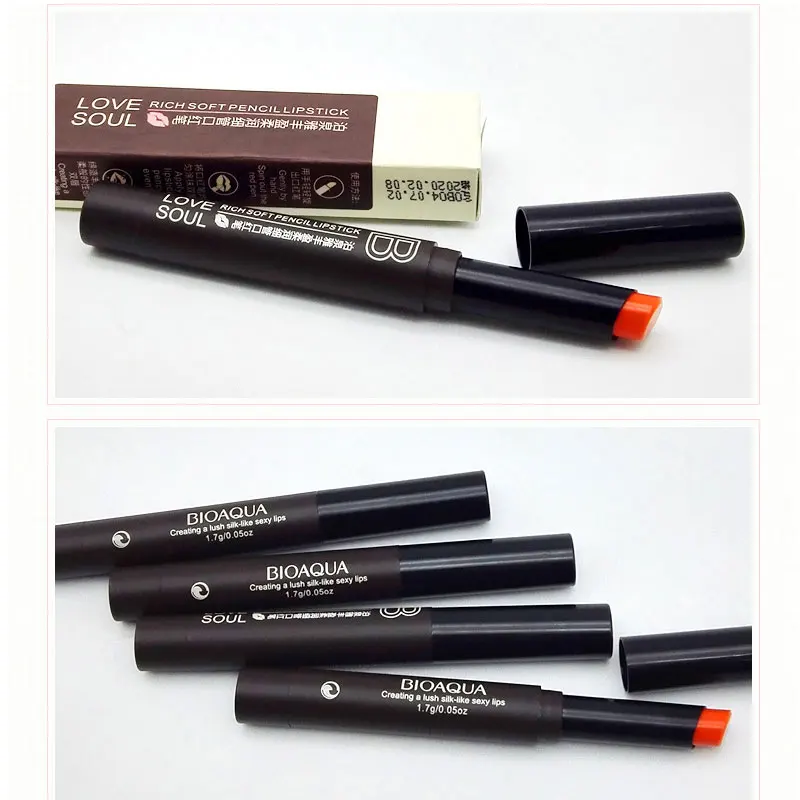 BIOAQUA 8 цветов увлажнитель длительного действия гладкая губная помада карандаш