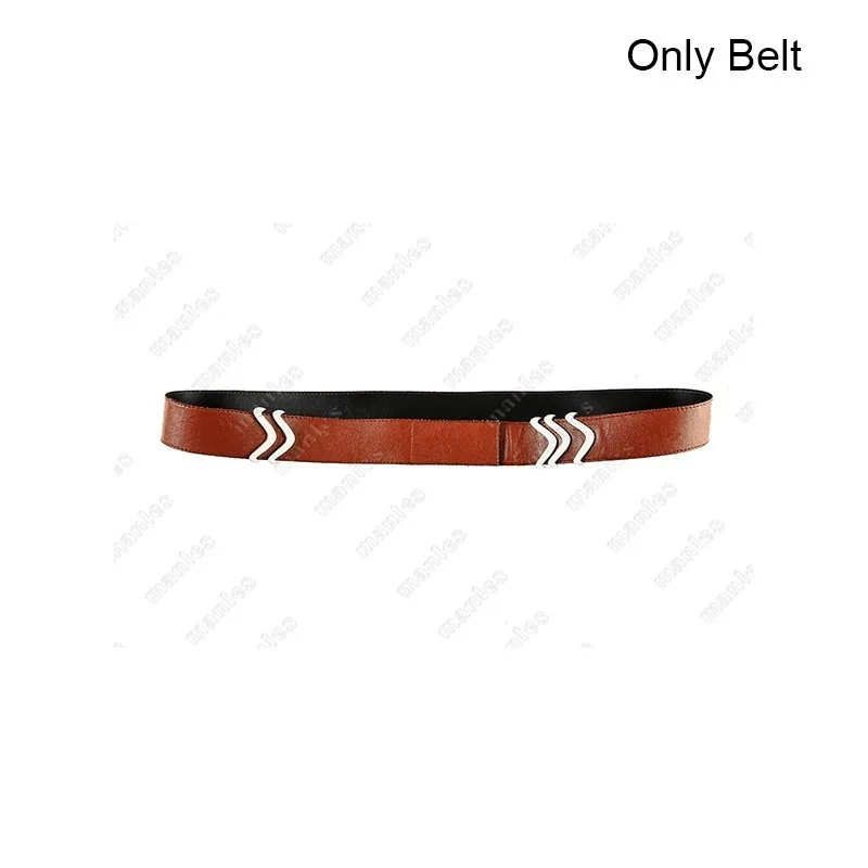 Only Belt Мстители Endgame 4 костюм туманности дочь танос стражи Галактики Косплей взрослых кожаная куртка сапоги лосины Хэллоуин - Цвет: Only Belt