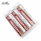 100% VETUS SP Серия Пинцет для ресниц Пинцет из нержавеющей стали Высокоточный точный антистатический с защитой Labe