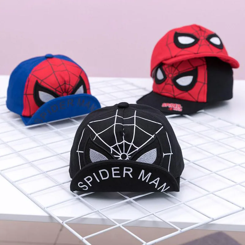 Doitbest от 1 до 4 лет Spiderm весенние детские бейсбольные девочки-Мальчики Мягкие козырьки Snapback регулируемая детская хип-хоп шляпа-Панама
