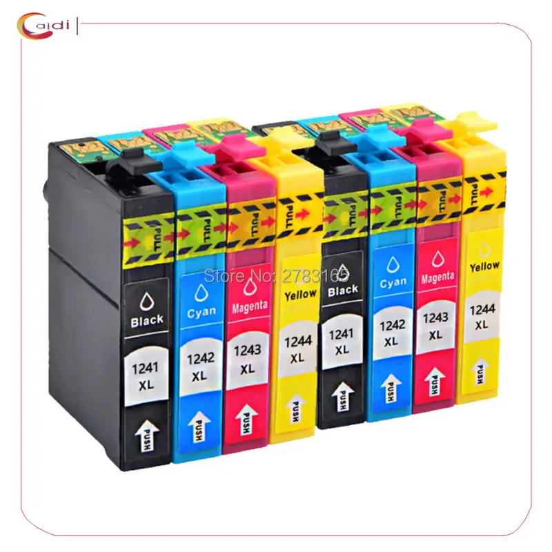 8 шт. картриджи для принтера Epson Stylus NX125 127 130 230 330 420|ink cartridge|compatible ink cartridgeink cartridge for