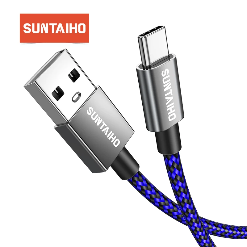 Suntaiho USB Type C кабель 3A Быстрая зарядка Type-C для Samsung S10 S9 S8 Note 9 8 Huawei Xiaomi mi mi9 передачи