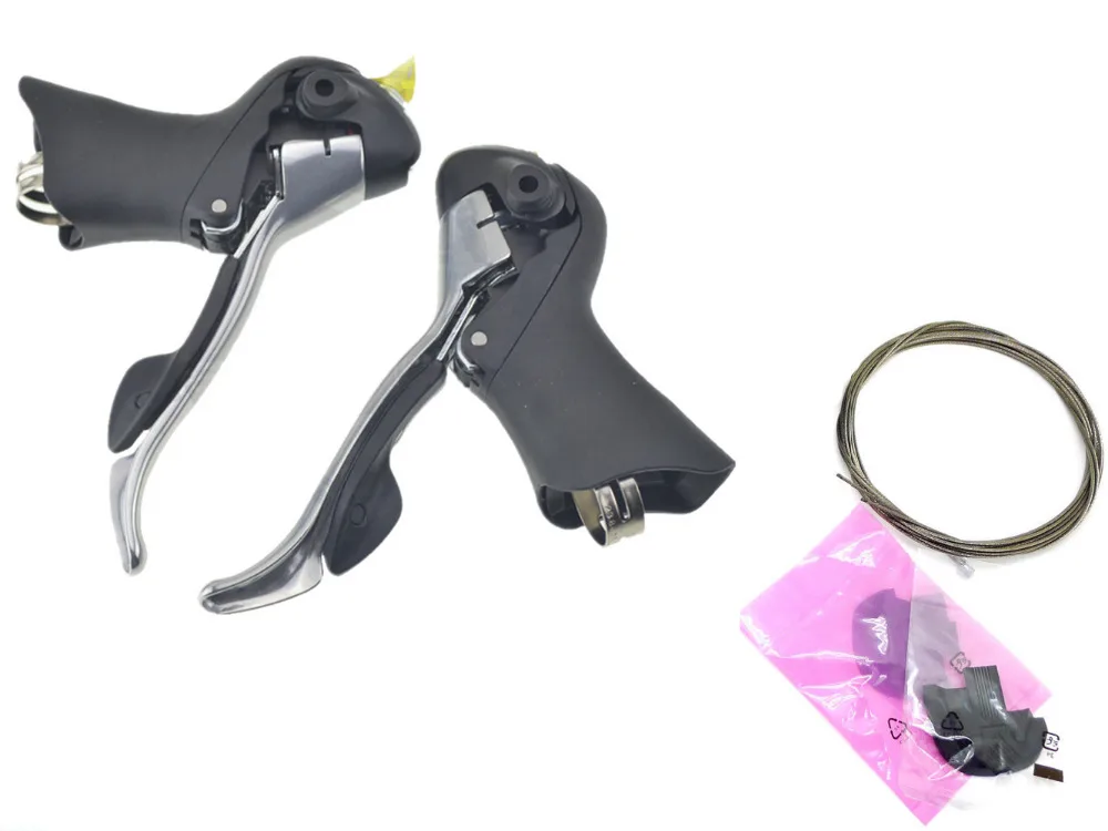 Shimano Tiagra 4600 указано 2x10 Скорость Road переключатели передач велосипеда переключатель мини Декодер каналов кабельного телевидения ST-4600 FD-4600 RD-4601 группа компонентов