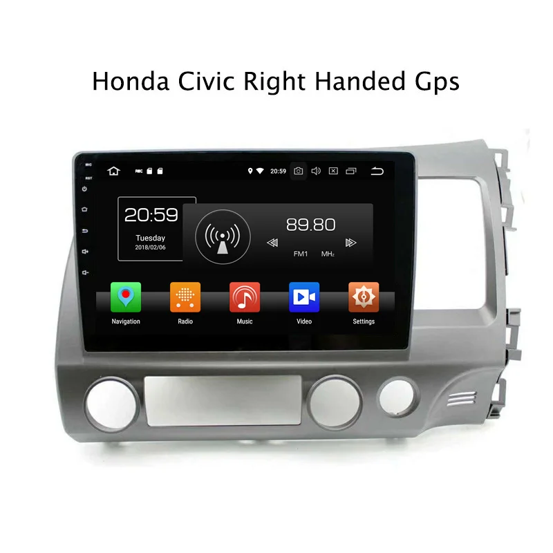 9 &quot4 г оперативная память 32 Встроенная Octa Core Android 8 0 автомобиль DVD gps для Honda Civic 2004