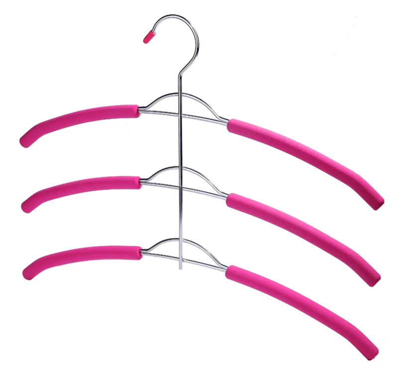 

40cm 4 pcs/lot Multi-layers Non-slip Space Saving Fishbone Type Clothes Hangers Multifunctional Clothing Hanging Without Mark