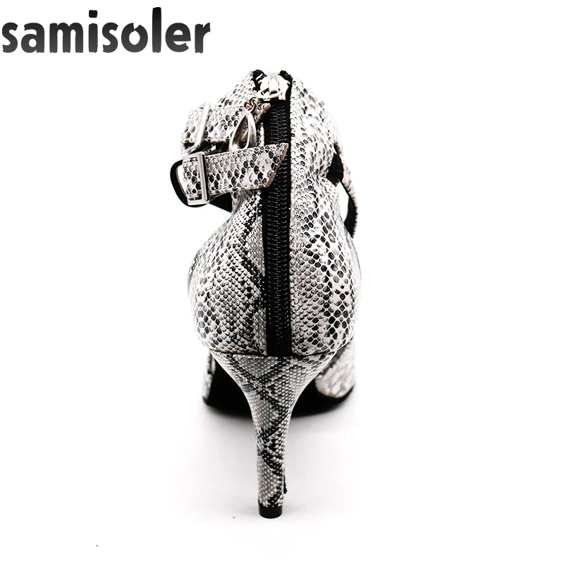 Samisoler Hot selling Women Professional Dancing Shoes Ballroom Dance Shoes Ladies Latin Dance Shoes heeled 5CM-10CM