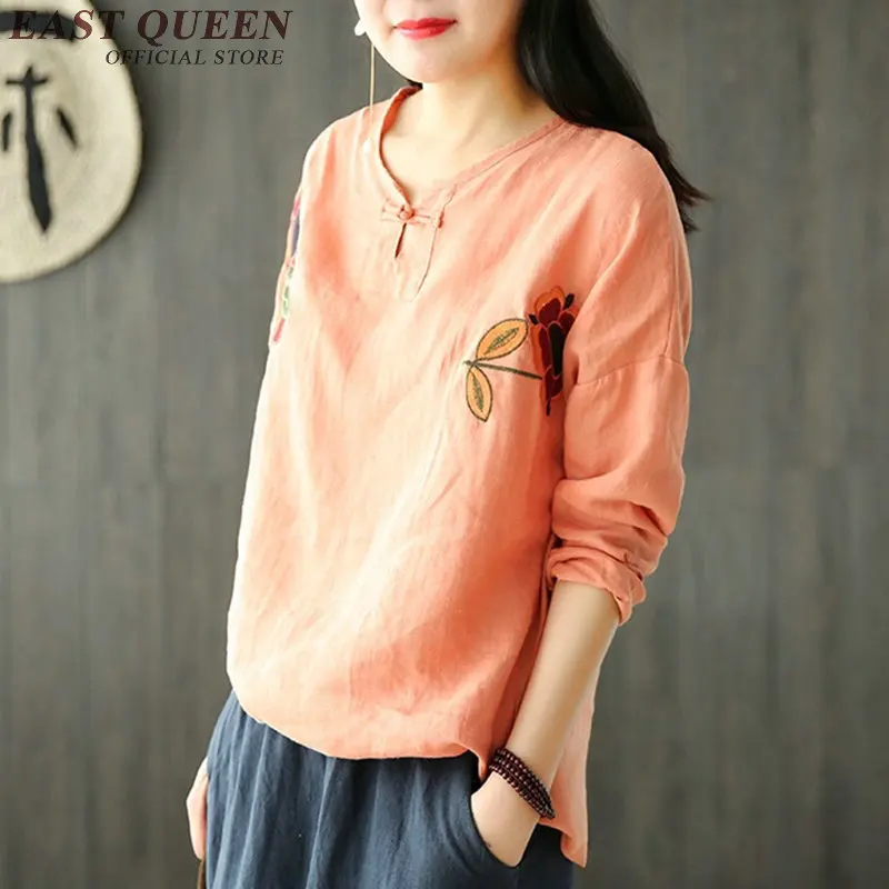 Новинка 2018 льняная рубашка женская одежда льняные белые рубашки с длинным