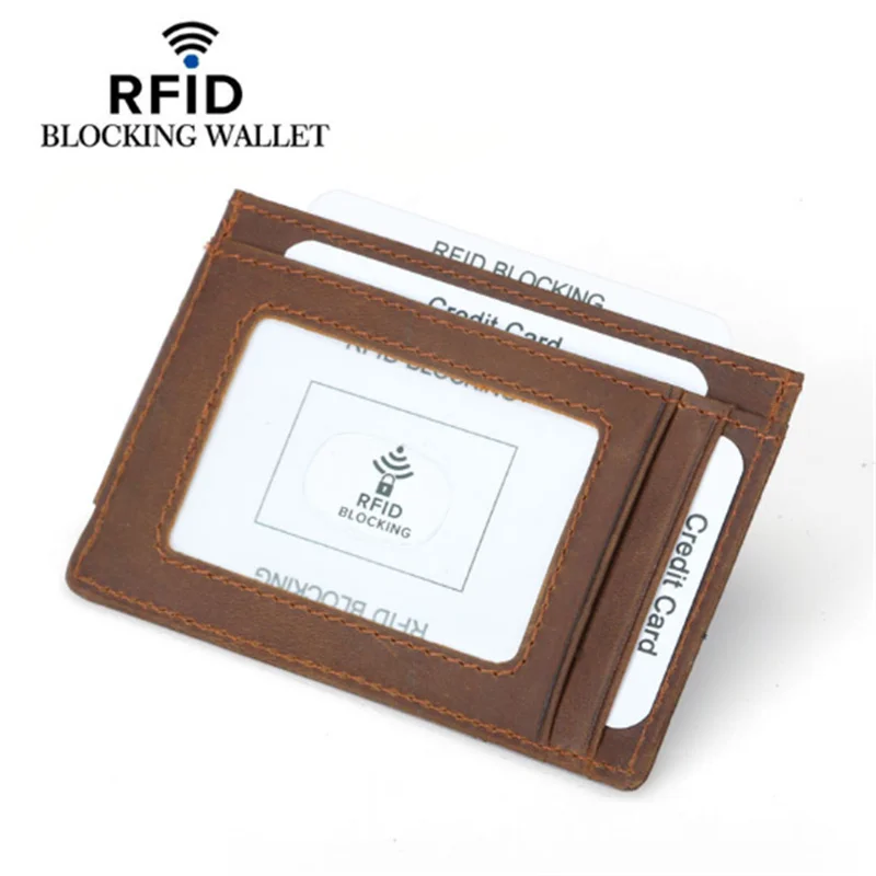 Чехол для кредитных карт и банковских из натуральной кожи|card wallet|thin card walletcredit case |