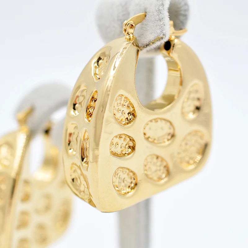 Sunny Jewelry Модные Ювелирные наборы большой обруч медный набор украшений для женщин