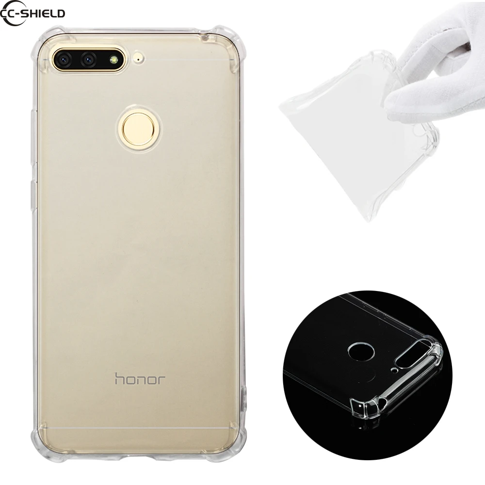 Мягкий чехол для Huawei Honor 7A Pro AUM-L29 ультратонкий прозрачный силиконовый из ТПУ A7 AUM