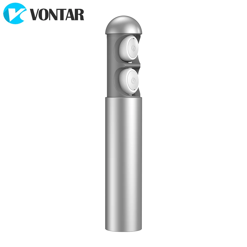 VONTAR EH02 мини портативные наушники Bluetooth Беспроводные с капсулой зарядная коробка