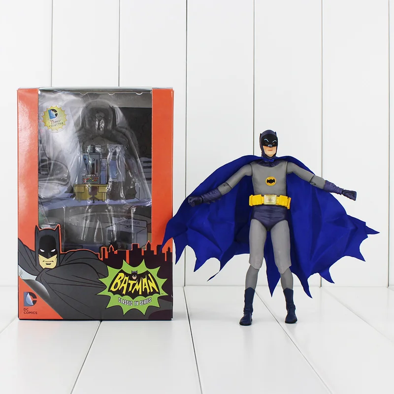 17 см NECA фигурка героя Супермена Бэтмена Джокер с нож для метания оружие классические телевизионные сериалы Коллекционная модель игрушки куклы
