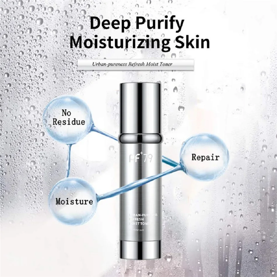 PF79 уход за кожей 100 мл Тонер для лица Urban pueness Refresh Moist тонер Глубокое Очищение Увлажнение увлажнение кожи контроль жирности тонера для лица