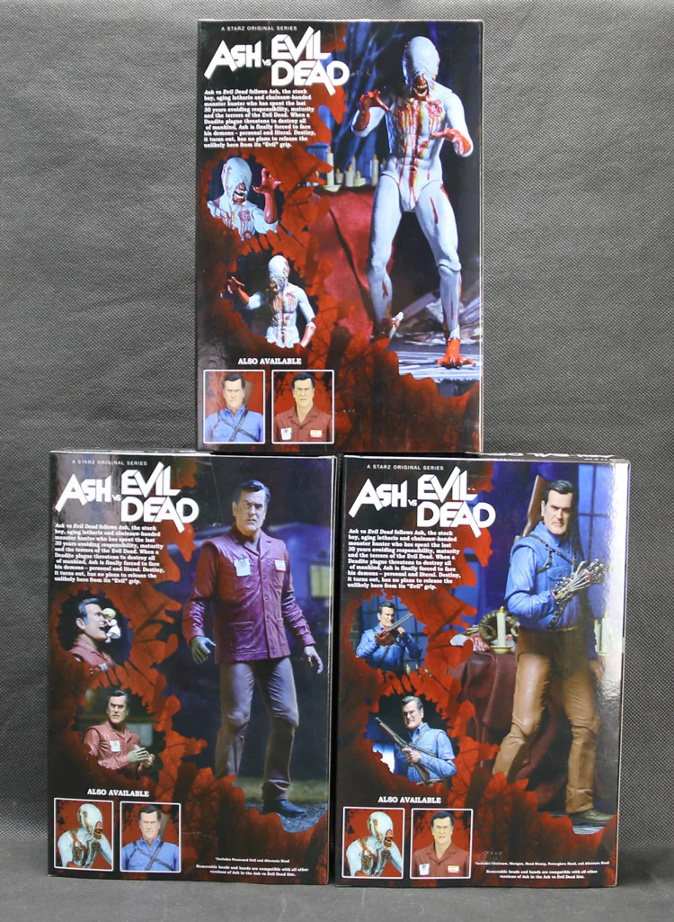 Vogue Value Stop Ash Hero Eligos vs Evil Dead Classic Terror Movie Series NECA 7 дюймов экшн фигурка|action figure|ash evil