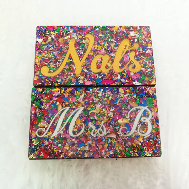 2018 акриловая Индивидуальная коробка для букв клатчи рекламные товары дизайн