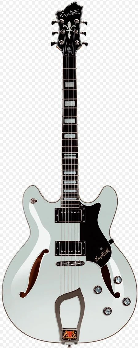 Наличии 2018 Hagstrom Викинг Полу полый корпус оригинальный мост и Mchine головы