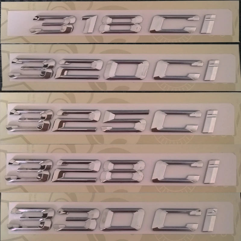 

Оригинальный Автомобильный значок 318ci 320ci 325ci 328ci 330ci 323ci наклейка для BMW 3 серии E46 E90