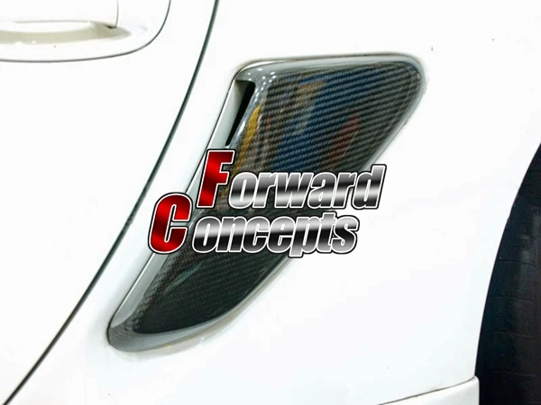 Подходит для углеродного волокна 2006 2011 CAYMAN / BOXSTER 987 боковые вентиляционные