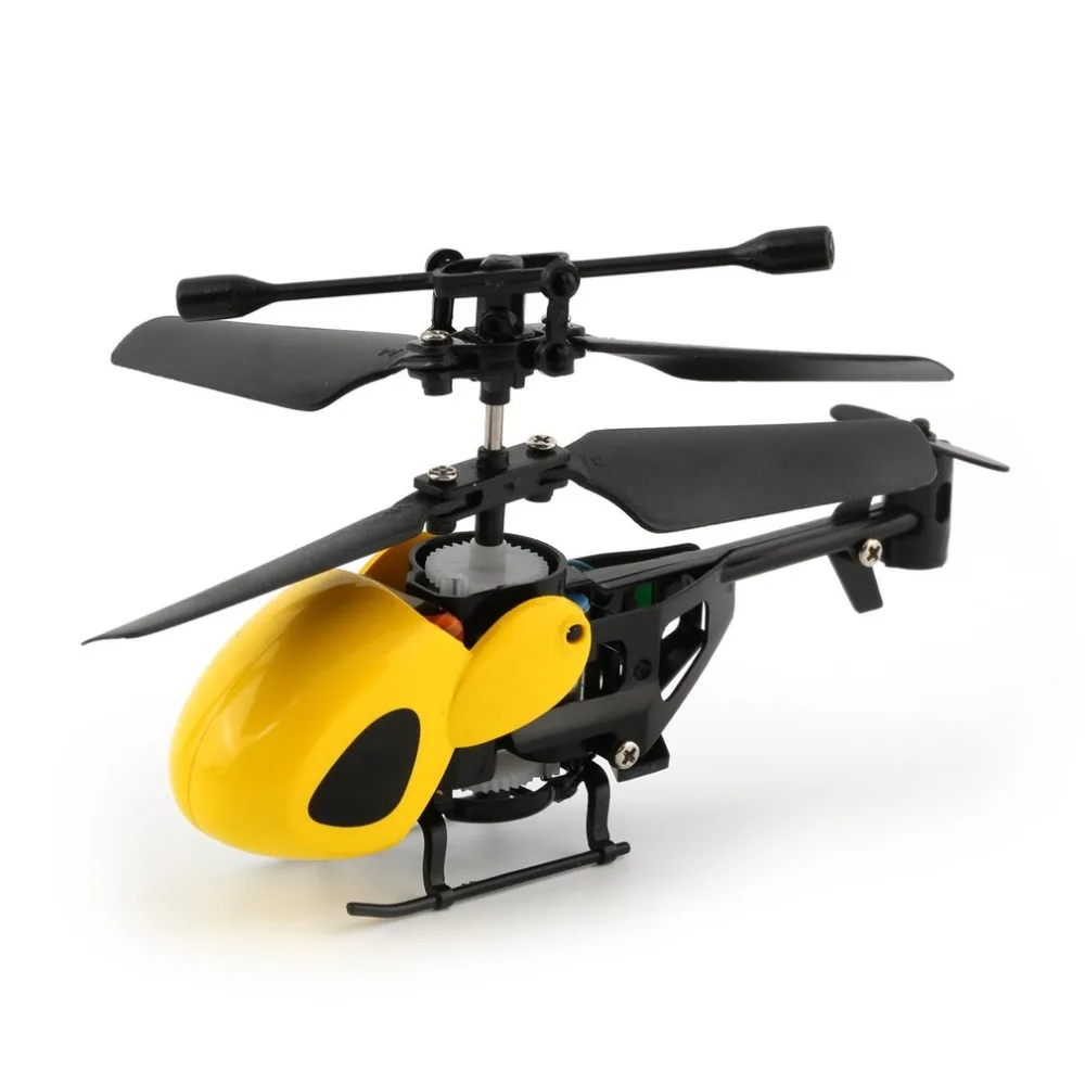 Летающий мини RC вертолет детский игрушка самолёт на радиоуправлении радиопульт