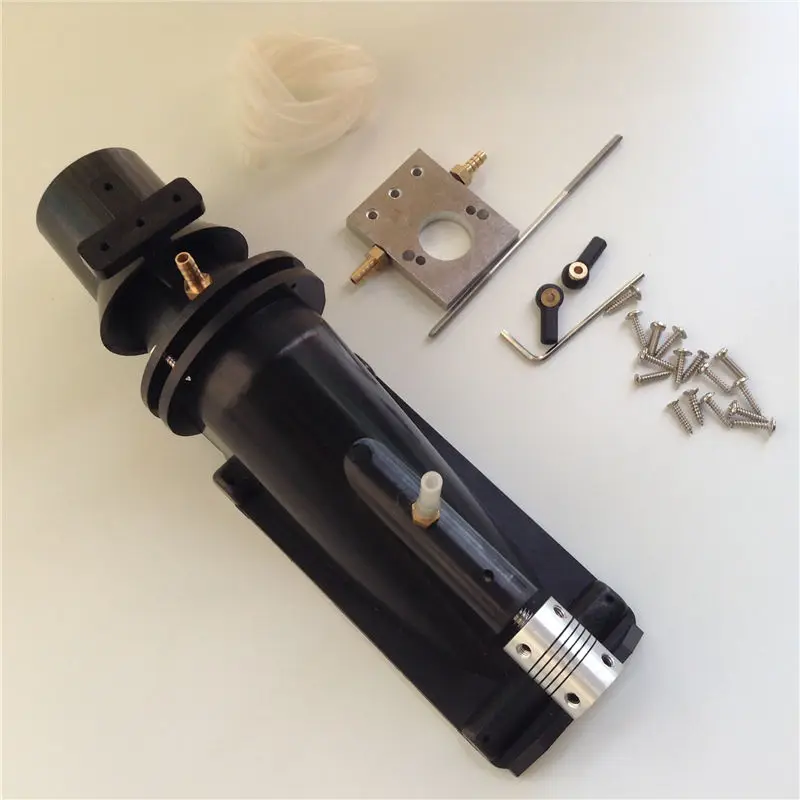 40mm Hole Water Thruster High Speed Motor Pump Injector Jet Pump Sprayer with 5x5 5x4mm Coupling for RC Jet Boats