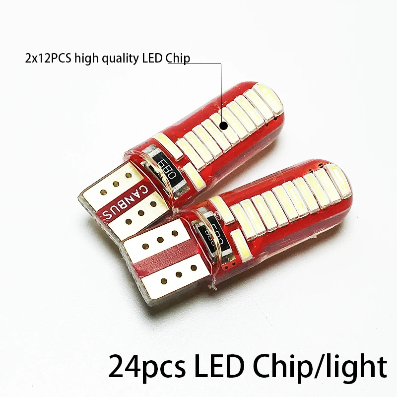 Автомобильный светодиодный фонарь T10 194 W5W Canbus 5630 SMD для VW Volkswagen Jetta Lavida Polo Bora Vistar Caddy