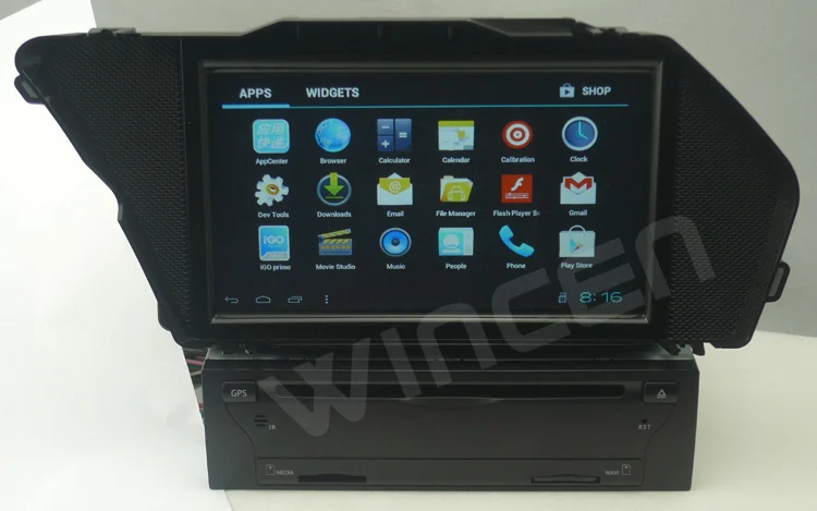 Android 4.0 + WinCE Система 6.0 Игрок Автомобиля DVD GPS для Benz GLK Class 512 МБ памяти 4 ГБ сторге