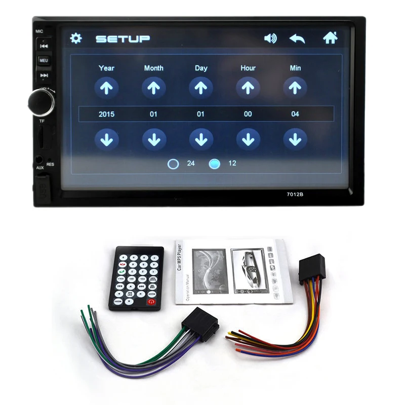 Mp5 7023b 2 din Автомобильный Радио 7 &quotHD плеер MP5 сенсорный экран цифровой дисплей