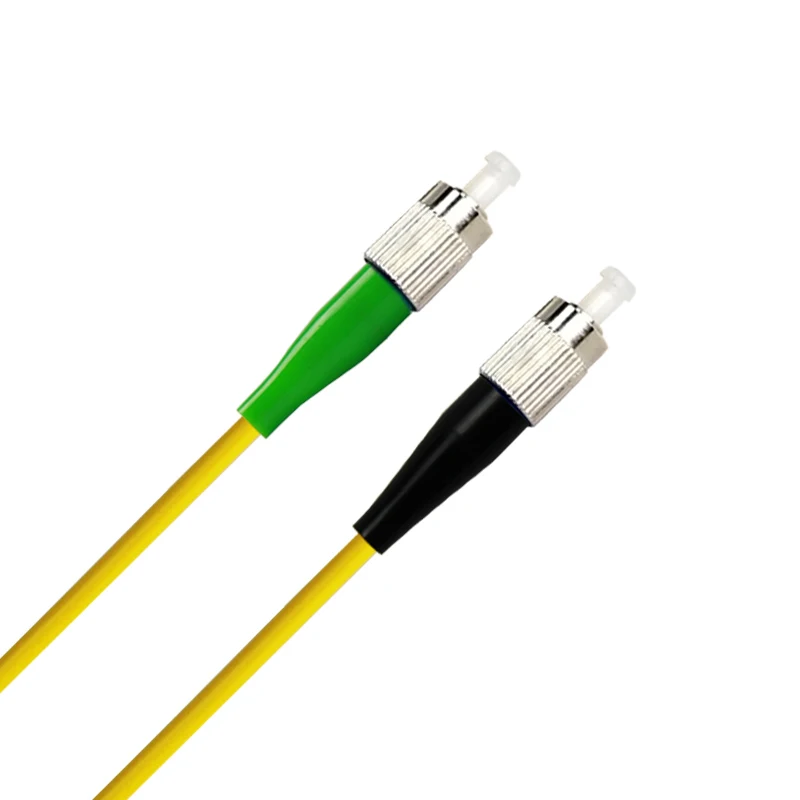 Фото FC-UPC to FC-APC 9/125 одномодовый оптоволоконный соединительный кабель 3 м, Джампер 9 микрон APC/UPC, полированный, желтая оболочка, оптоволоконный кабе... №2