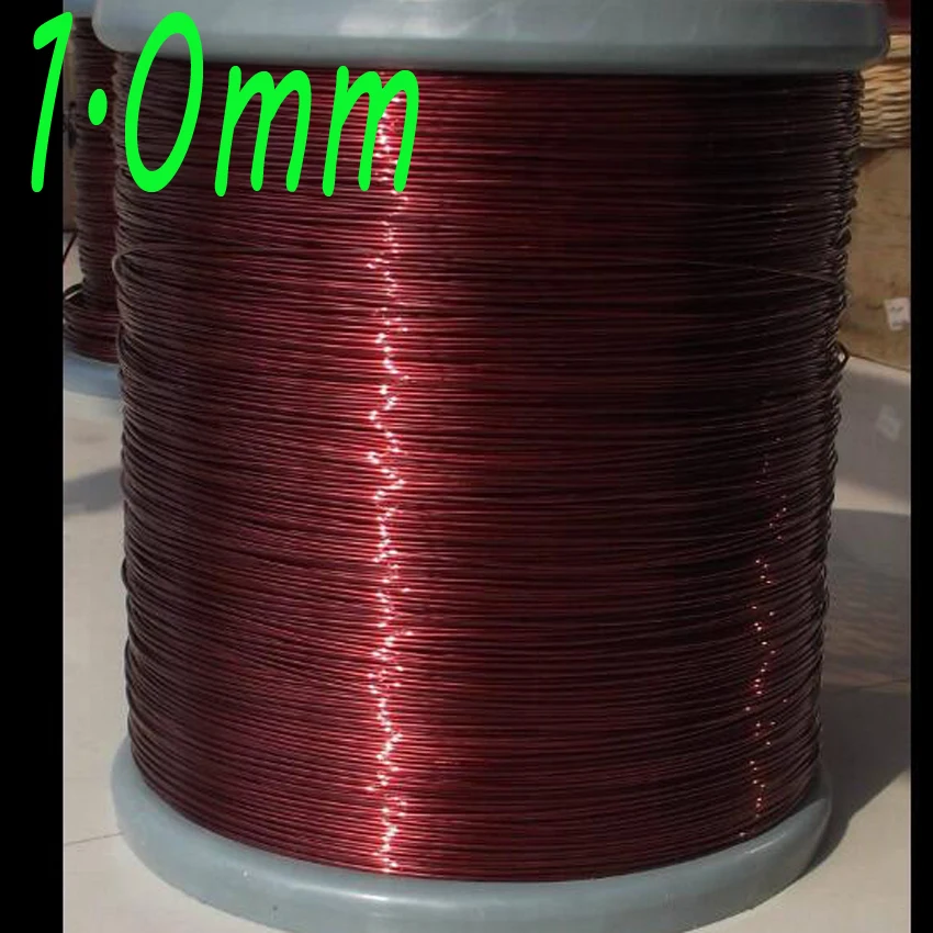 

cltgxdd 1.0mm polyester enameled wire, enamelled round copper wire QZY-2-180
