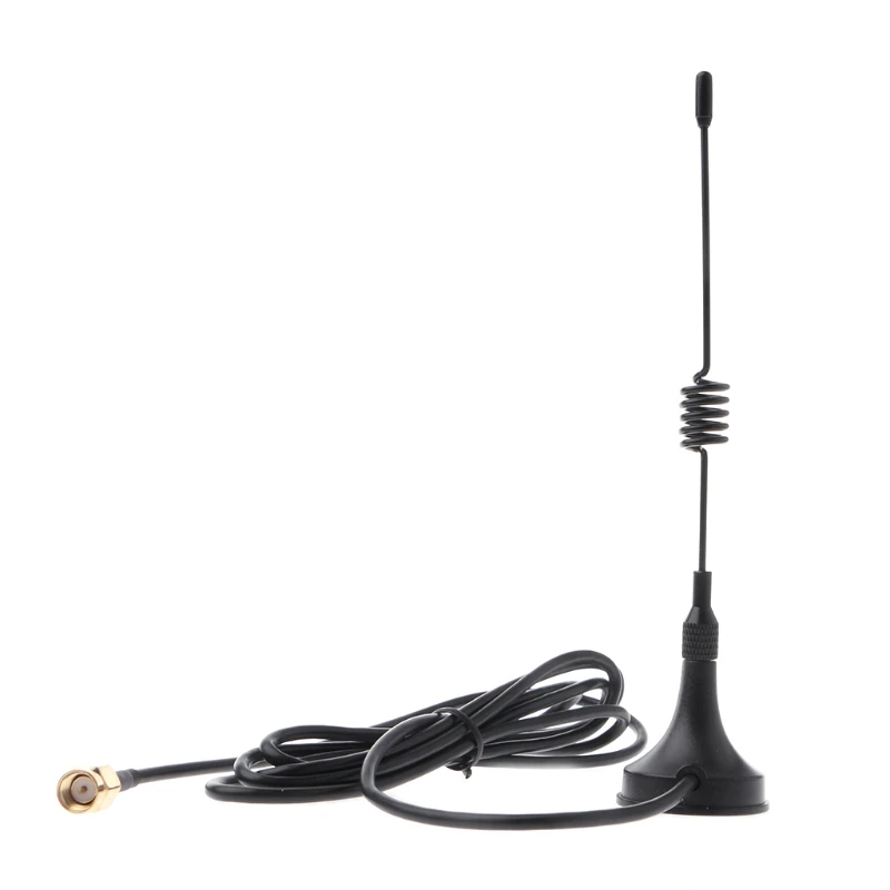 OOTDTY 433 МГц Антенна 5dbi мужской RG174 кабель GSM GPRS 1 5 м магнитное основание для